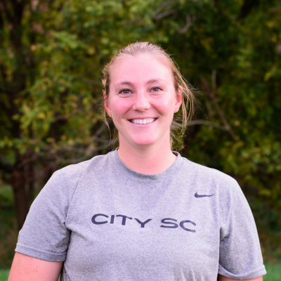 Maggie Barron, City SC Frederick Coach