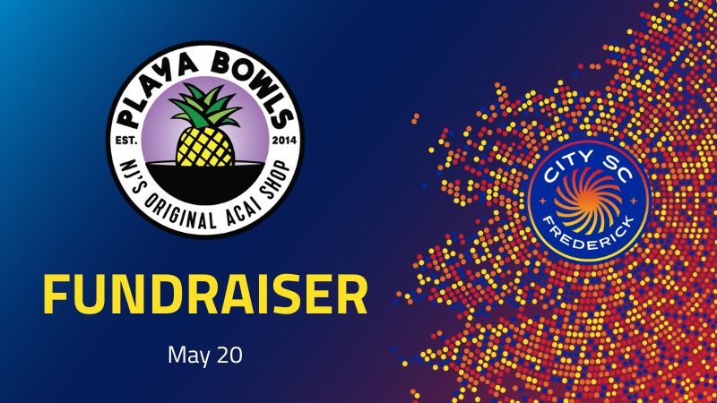 Support City SC Frederick at Playa Bowl Fundraiser