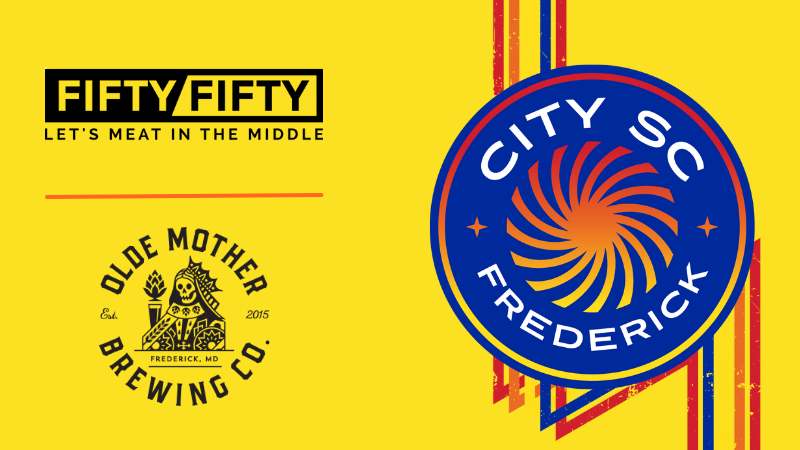 Fifty Fifty and Olde Mother Brewing Co to Support City SC Frederick